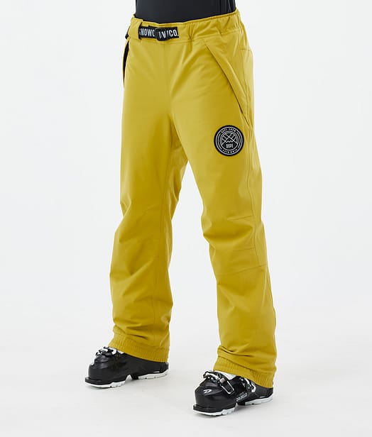 Dope Blizzard W Ski Pants Women Yellow