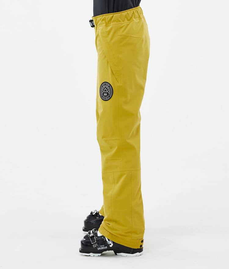 Dope Blizzard W Pantaloni Sci Donna Yellow, Immagine 3 di 5