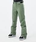 Dope Con W Pantalon de Snowboard Femme Moss Green, Image 1 sur 6