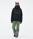 Dope Con W Pantalon de Snowboard Femme Moss Green, Image 2 sur 6