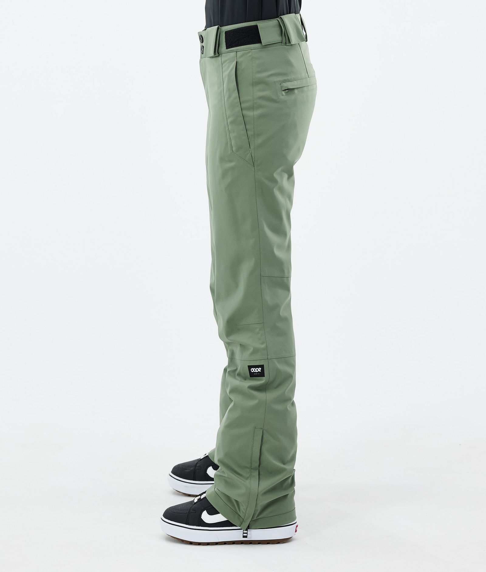 Dope Con W Pantalon de Snowboard Femme Moss Green, Image 3 sur 6