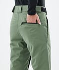 Dope Con W Pantalon de Snowboard Femme Moss Green, Image 6 sur 6