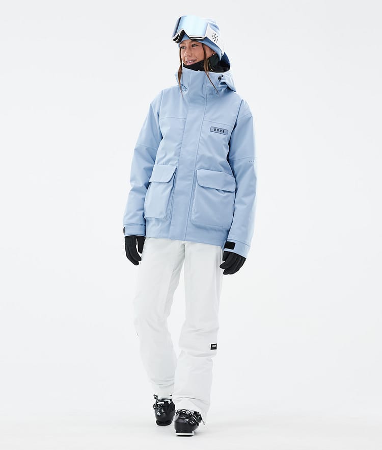 Dope Con W Pantalon de Ski Femme Whitish, Image 2 sur 6