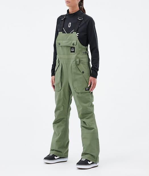 Dope Notorious B.I.B W Pantaloni Snowboard Donna Moss Green