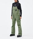 Dope Notorious B.I.B W Pantalones Esquí Mujer Moss Green