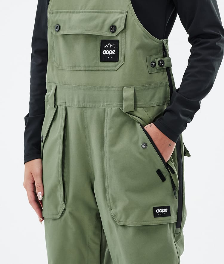 Dope Notorious B.I.B W Ski Pants Women Moss Green, Image 5 of 7