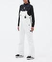 Dope Notorious B.I.B W Pantalones Snowboard Mujer Whitish