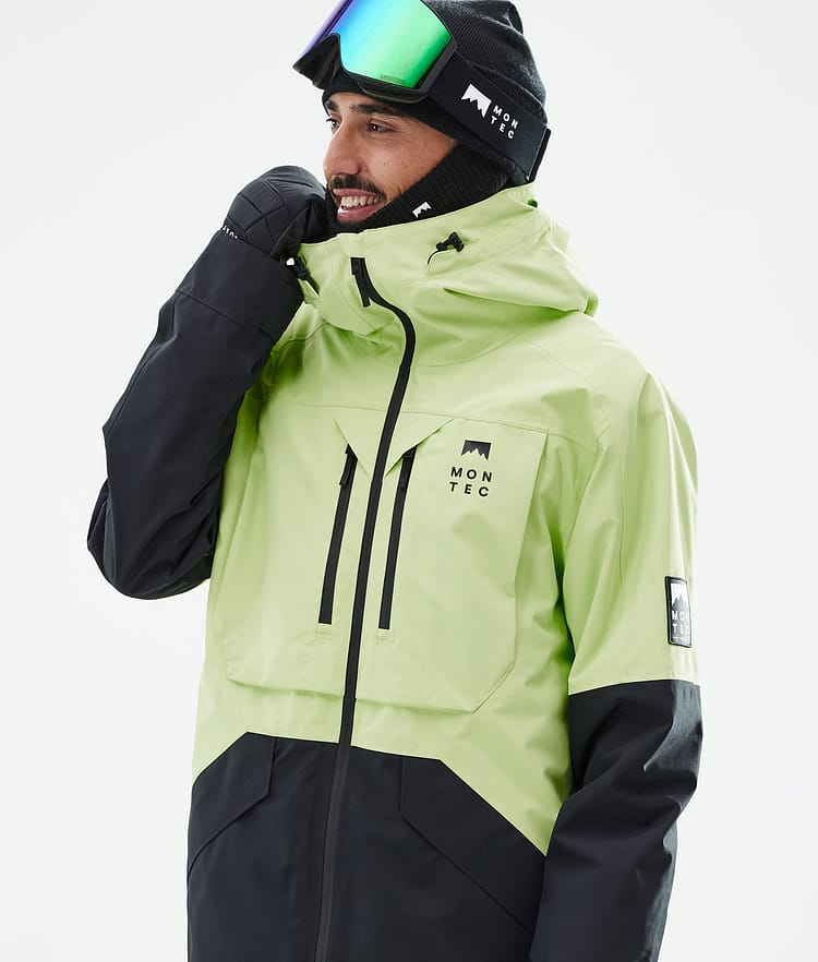 Montec Arch Ski jas Heren Faded Neon/Black, Afbeelding 2 van 10