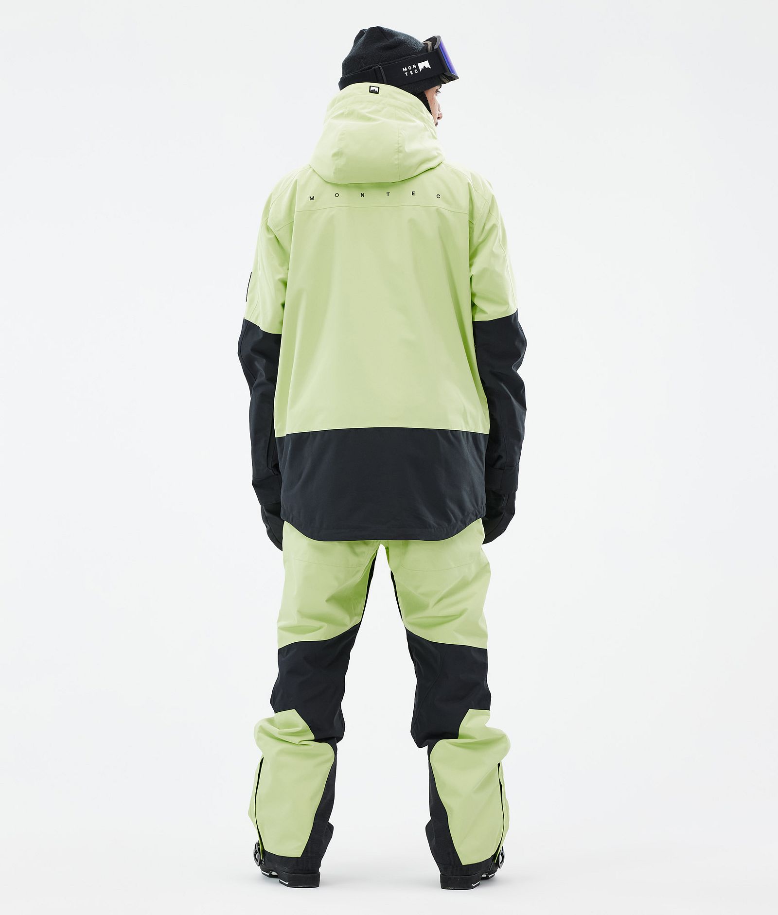 Montec Arch Ski jas Heren Faded Neon/Black, Afbeelding 5 van 10