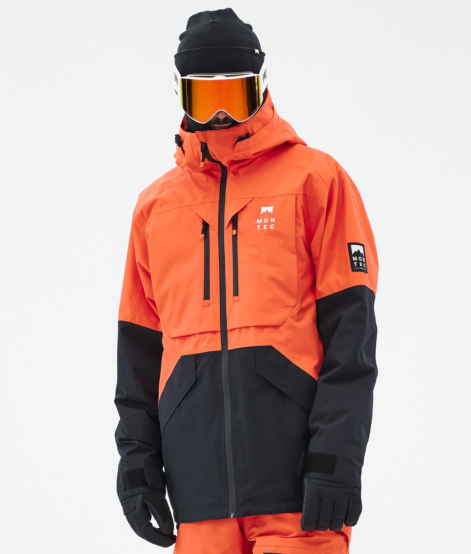 Montec Arch Skijacke Herren Orange/Black, Bild 1 von 10