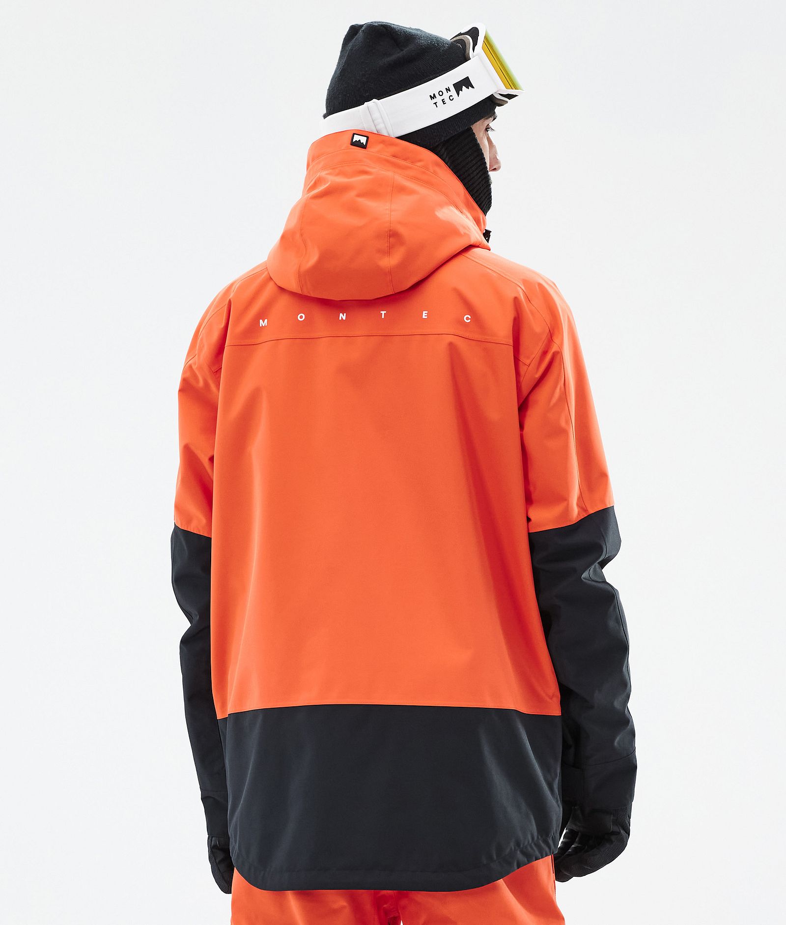 Montec Arch Snowboard Jacket Men Orange/Black, Image 7 of 10