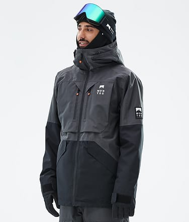 Montec Arch Kurtka Snowboardowa Mężczyźni Phantom/Black