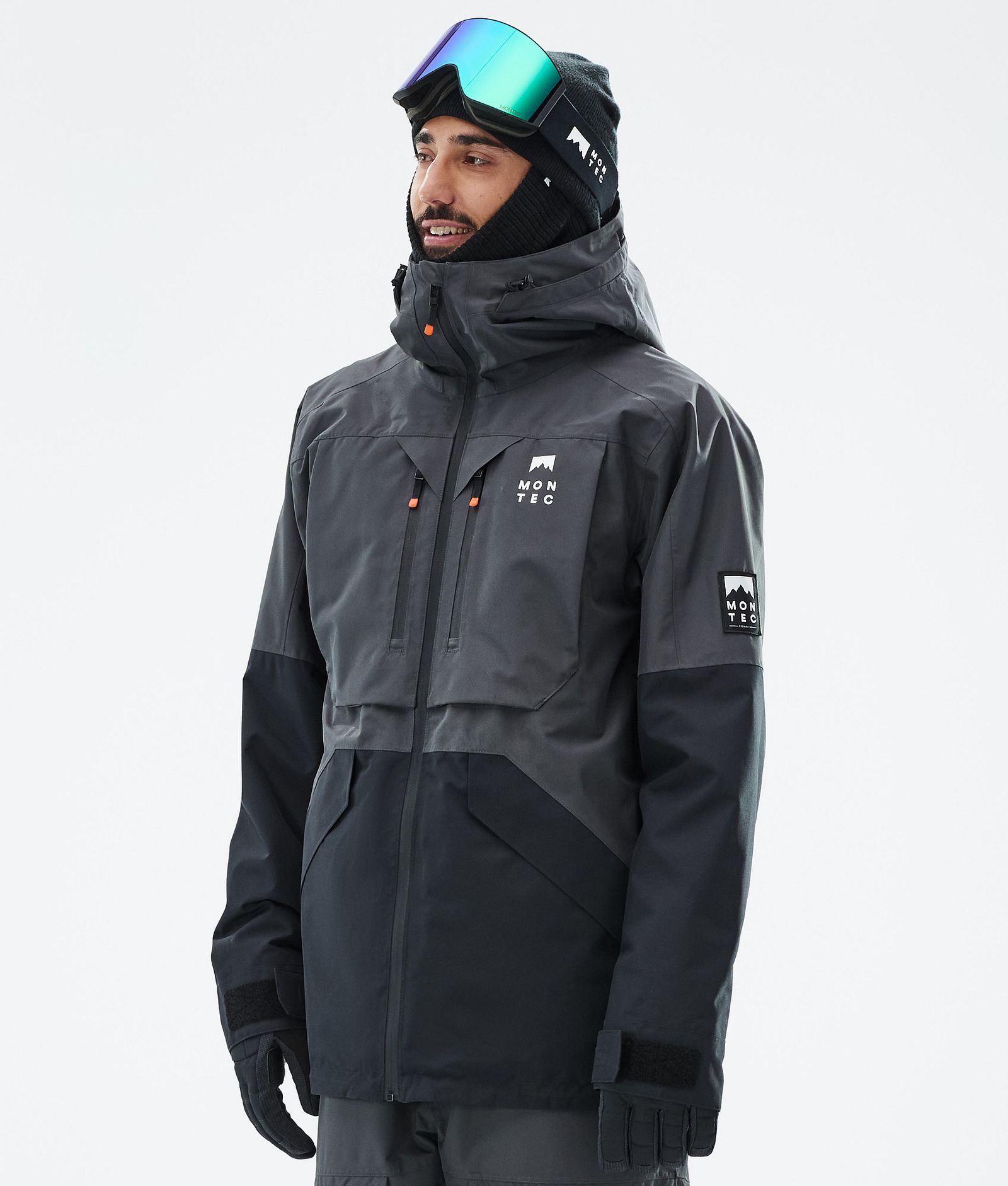 Montec Arch Kurtka Snowboardowa Mężczyźni Phantom/Black, Zdjęcie 1 z 10