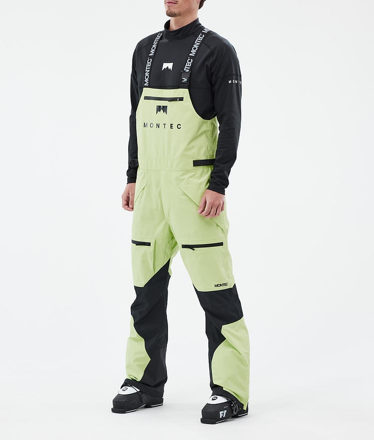 Montec Arch Ski Pants Men Faded Neon/Black, Image 1 of 7