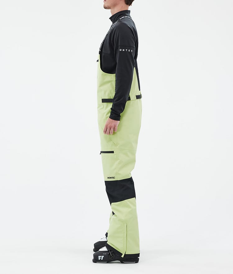 Montec Arch Ski Pants Men Faded Neon/Black, Image 3 of 7