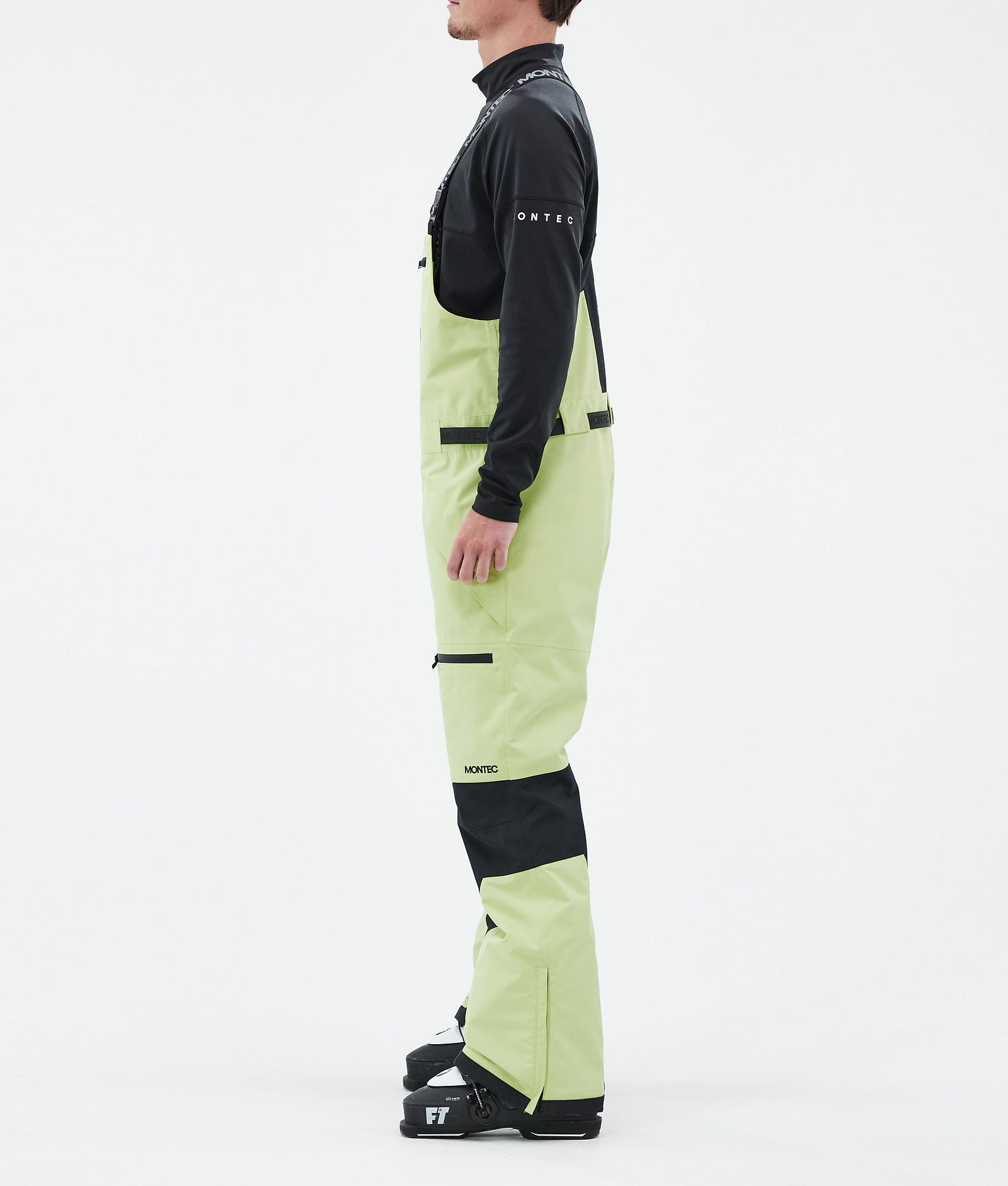 Montec Arch Ski Pants Men Faded Neon/Black, Image 3 of 7