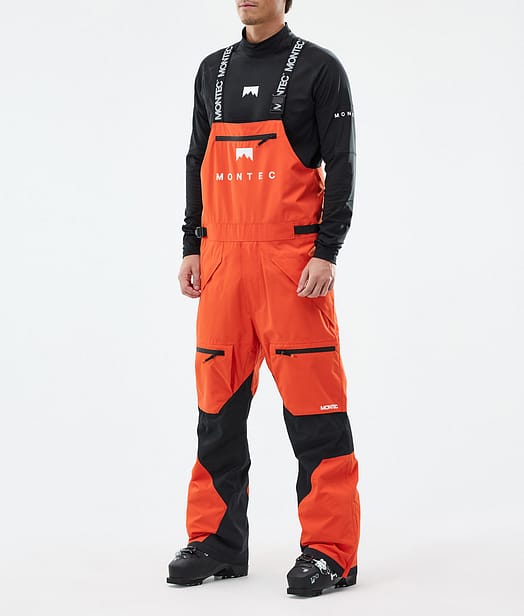 Montec Arch Skibroek Heren Orange/Black