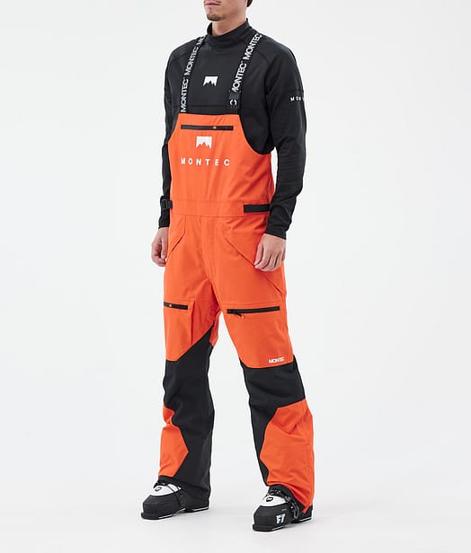 Montec Arch Skibroek Heren Orange/Black