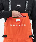 Montec Arch Ski Pants Men Orange/Black, Image 5 of 7