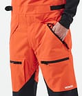 Montec Arch Ski Pants Men Orange/Black, Image 6 of 7