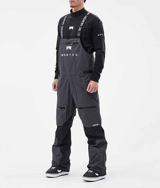 Montec Arch Pantalones Snowboard Hombre Phantom/Black