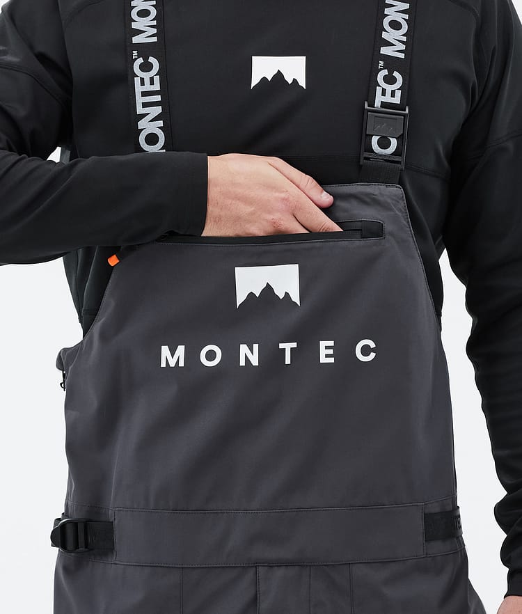 Montec Arch Pantalon de Snowboard Homme Phantom/Black, Image 5 sur 7