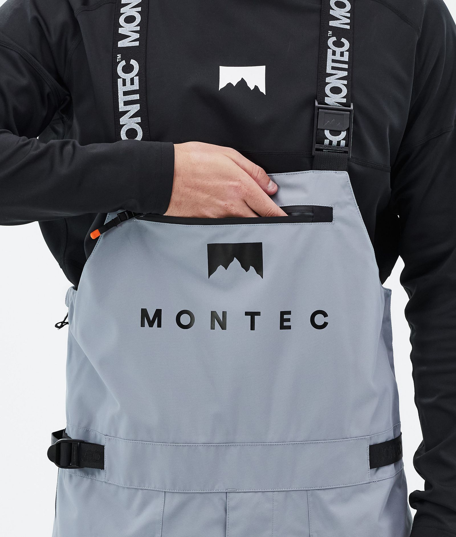 Montec Arch Kalhoty na Snowboard Pánské Soft Blue/Black, Obrázek 5 z 7