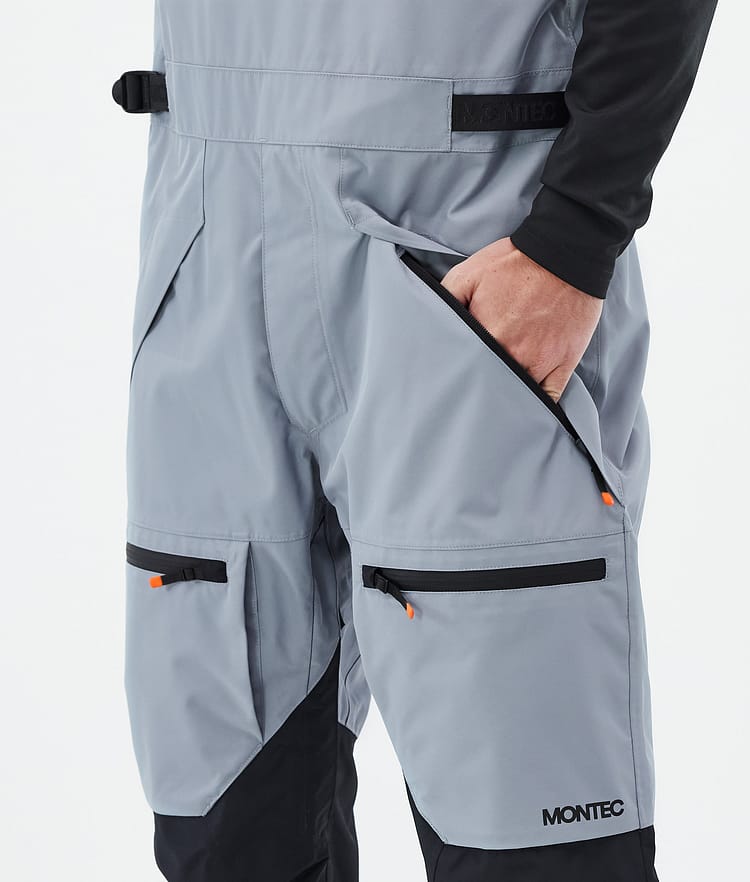 Montec Arch Snowboard Pants Men Soft Blue/Black, Image 6 of 7