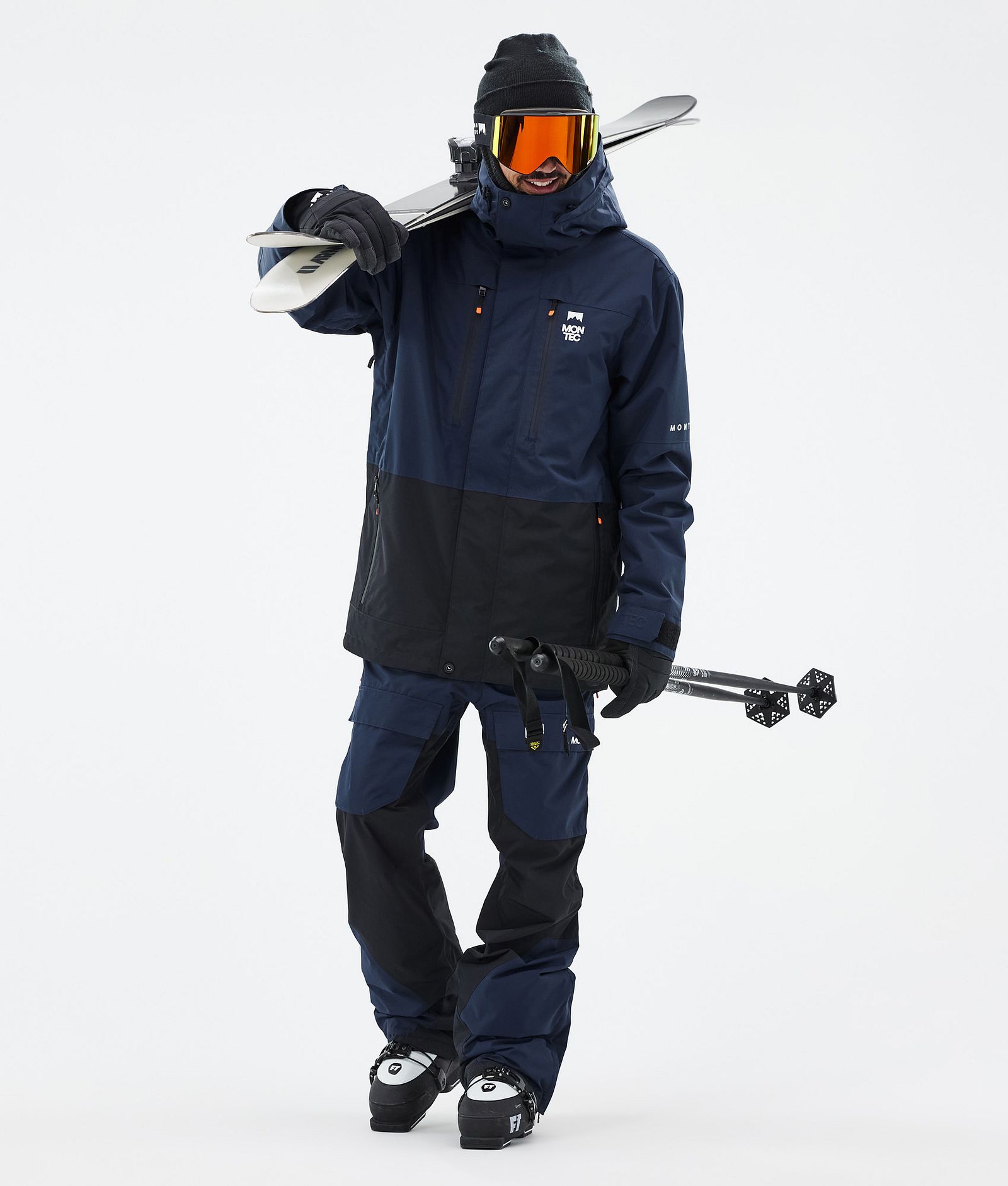 Montec Fawk Ski Pants Men Dark Blue/Black, Image 2 of 7