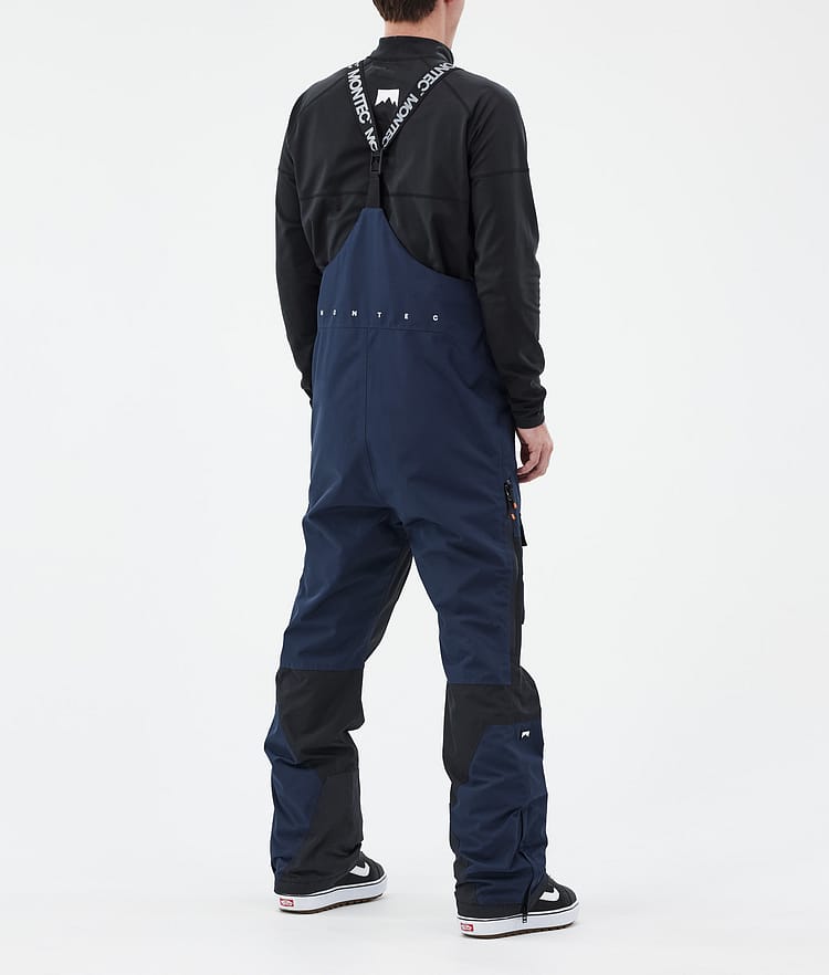 Montec Fawk Pantalon de Snowboard Homme Dark Blue/Black, Image 4 sur 7