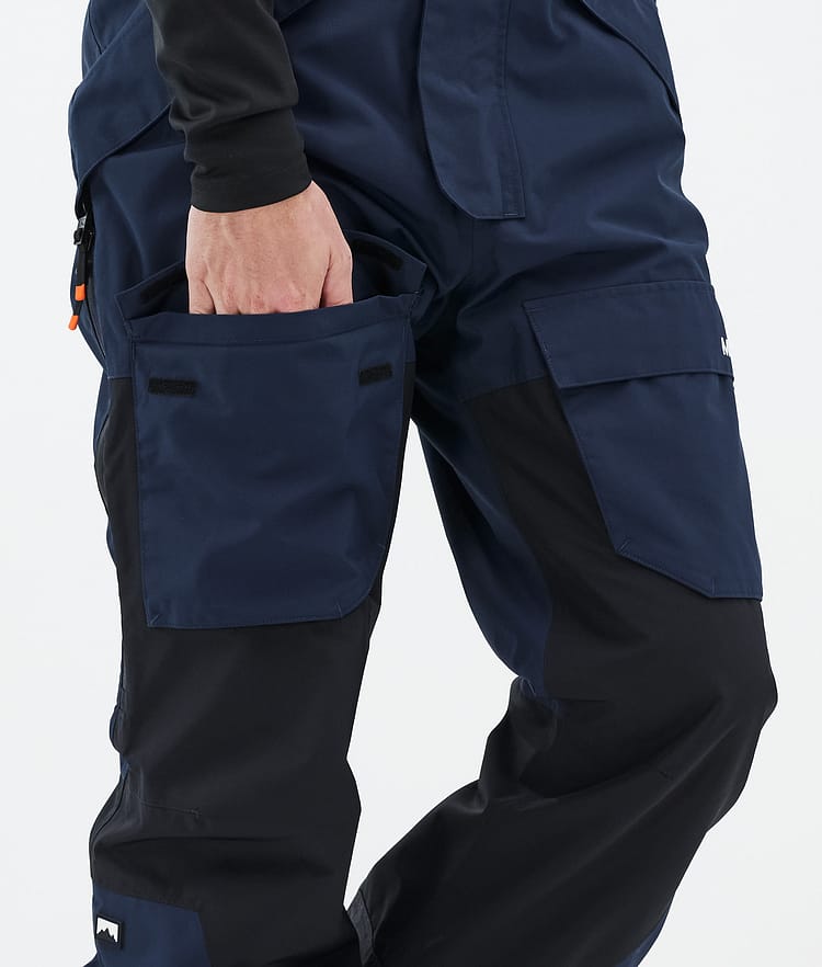 Montec Fawk Pantalon de Snowboard Homme Dark Blue/Black, Image 7 sur 7