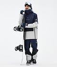 Montec Fawk Pantaloni Snowboard Uomo Dark Blue/Black/Light Grey, Immagine 2 di 7