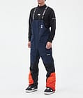 Montec Fawk Kalhoty na Snowboard Pánské Dark Blue/Black/Orange, Obrázek 1 z 7