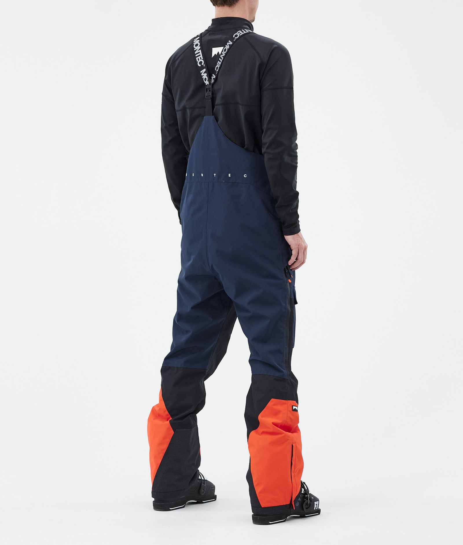 Montec Fawk Pantalones Esquí Hombre Dark Blue/Black/Orange, Imagen 4 de 7