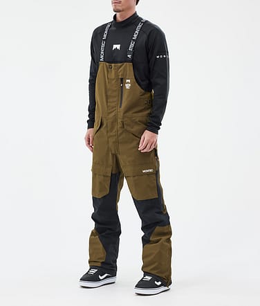 Montec Fawk Pantalon de Snowboard Homme Fatigue/Black