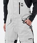 Montec Fawk Spodnie Snowboardowe Mężczyźni Light Grey/Black, Zdjęcie 5 z 7