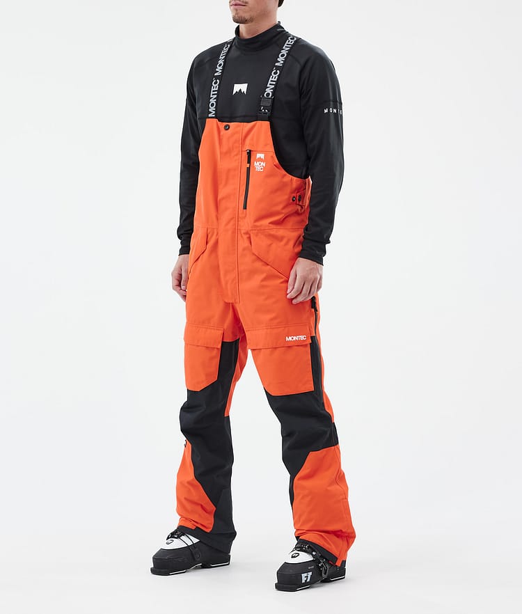 Montec Fawk Pantaloni Sci Uomo Orange/Black, Immagine 1 di 7