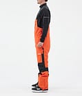 Montec Fawk Pantalon de Snowboard Homme Orange/Black, Image 3 sur 7