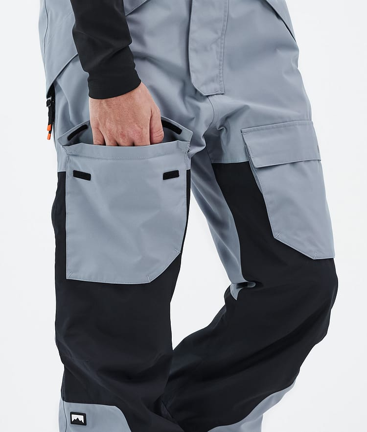 Montec Fawk Pantalon de Ski Homme Soft Blue/Black, Image 7 sur 7