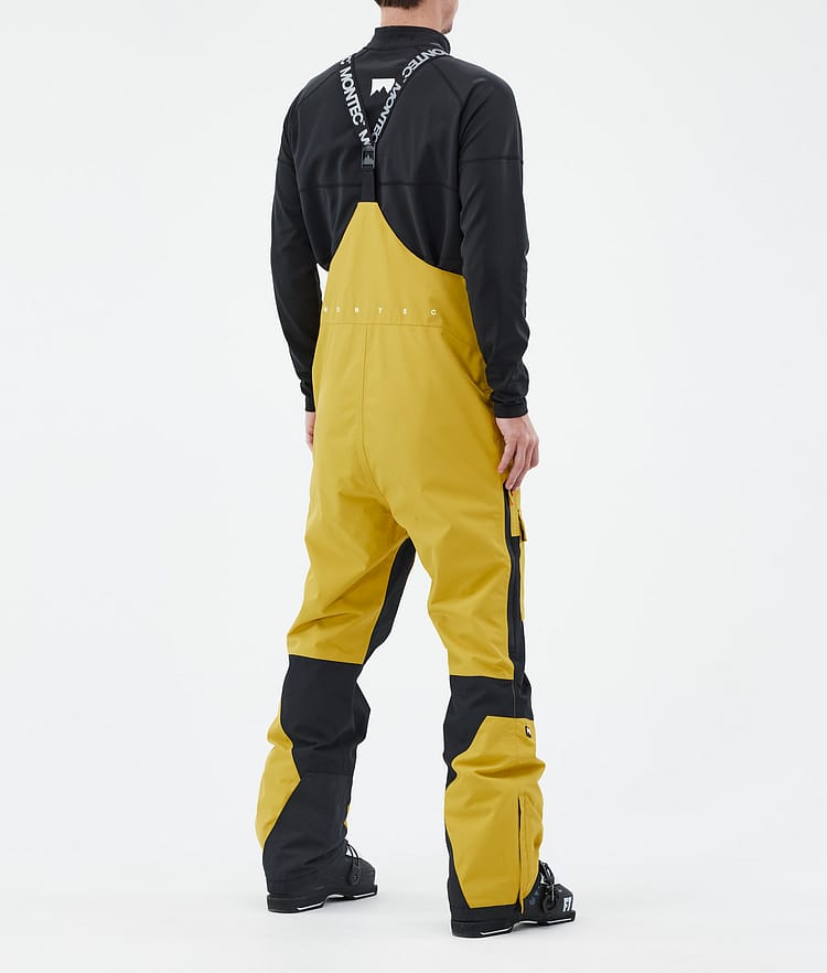 Montec Fawk Pantalon de Ski Homme Yellow/Black, Image 4 sur 7