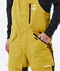 Montec Fawk Kalhoty na Snowboard Pánské Yellow/Black, Obrázek 5 z 7