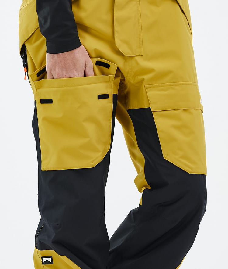 Montec Fawk Pantalones Esquí Hombre Yellow/Black, Imagen 7 de 7