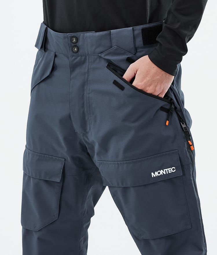 Montec Kirin Pantaloni Snowboard Uomo Metal Blue, Immagine 5 di 6