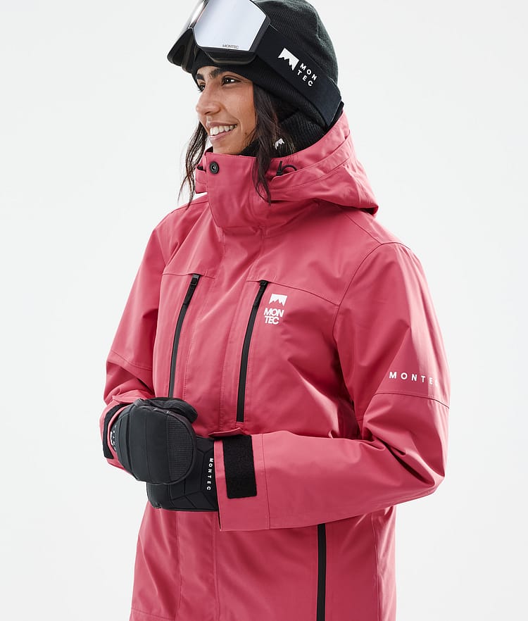 Montec Fawk W Chaqueta Snowboard Mujer Light Red, Imagen 2 de 10