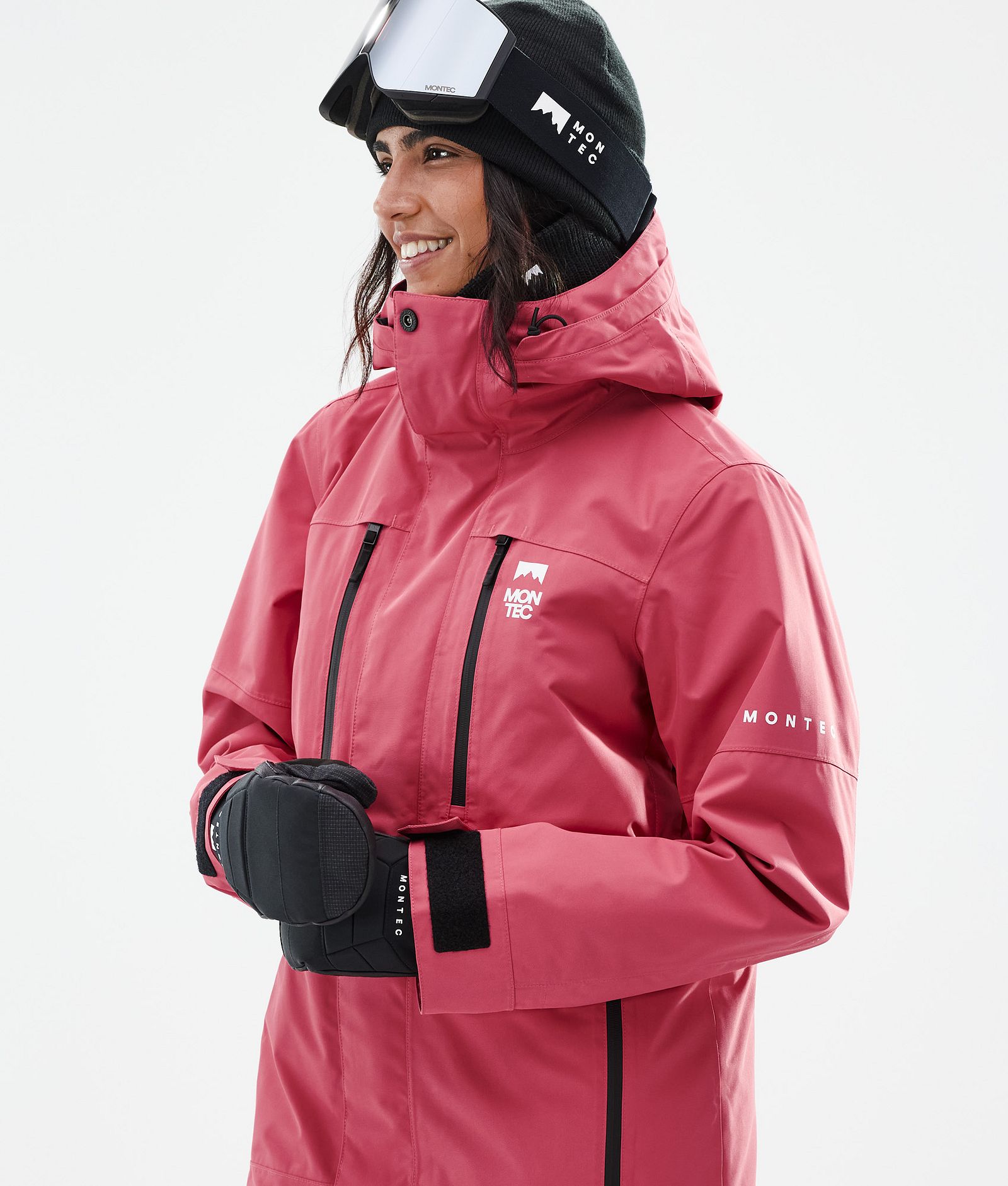 Montec Fawk W Snowboardjakke Dame Light Red, Billede 2 af 10