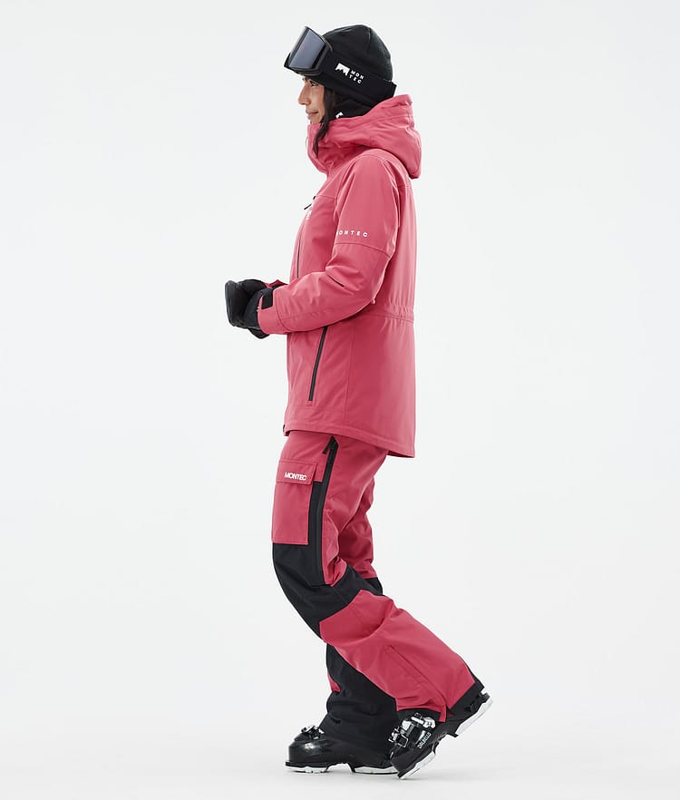 Montec Fawk W Ski jas Dames Light Red, Afbeelding 4 van 10