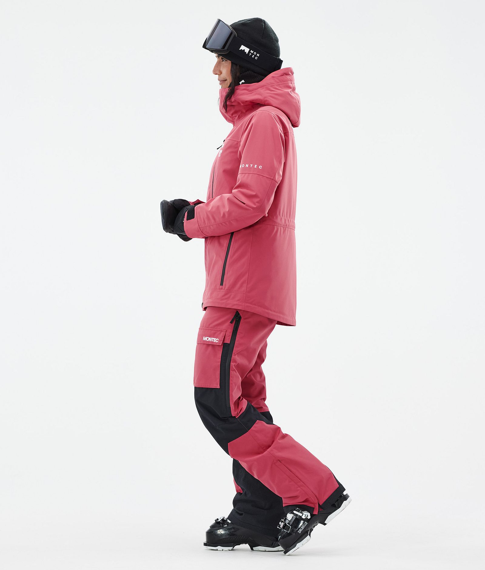 Montec Fawk W Ski Jacket Women Light Red, Image 4 of 10