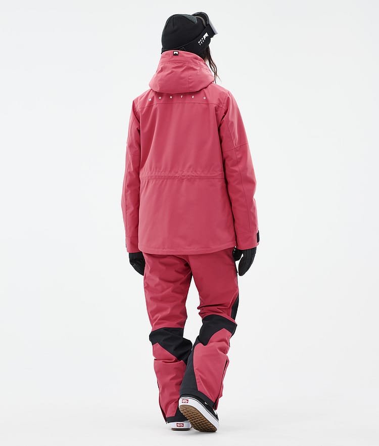 Montec Fawk W Veste Snowboard Femme Light Red, Image 5 sur 10