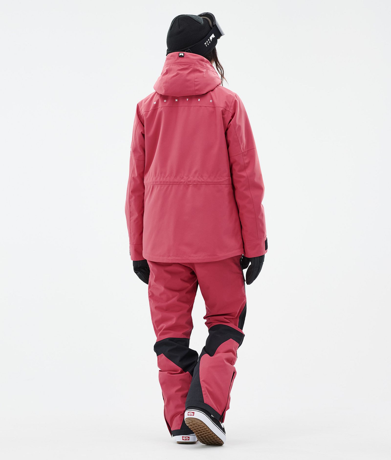 Montec Fawk W Snowboardjakke Dame Light Red, Billede 5 af 10