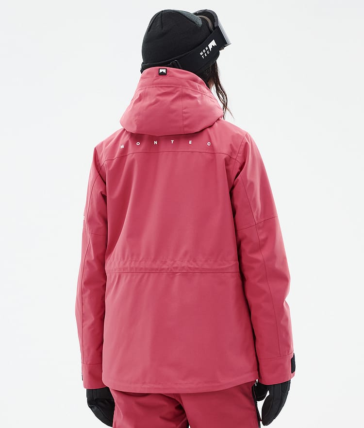 Montec Fawk W Kurtka Snowboardowa Kobiety Light Red, Zdjęcie 7 z 10